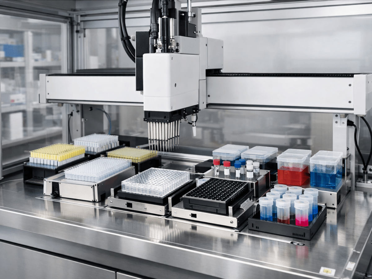 實驗室液體分注平台 (Liquid Handler)&nbsp;的CDA壓縮空氣需求